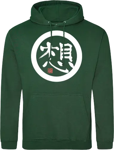 thoughts white round