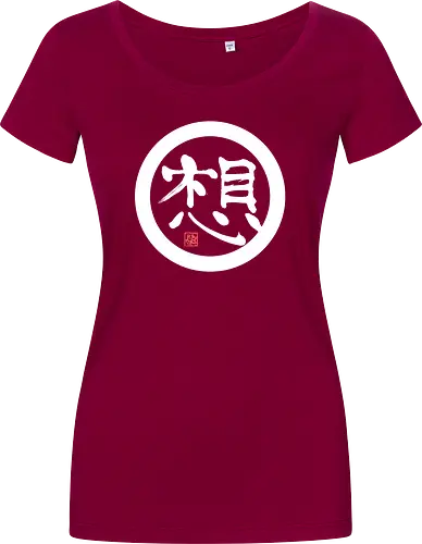 thoughts white round
