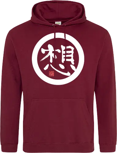 thoughts white round
