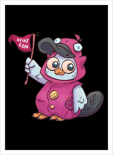 Heinzcon 2025 - heinz, heinzcon, eule, orkenspaltertv - Artprint