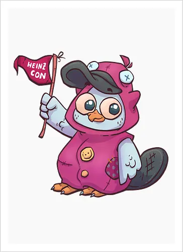 Heinzcon 2025 - heinz, heinzcon, eule, orkenspaltertv - Artprint