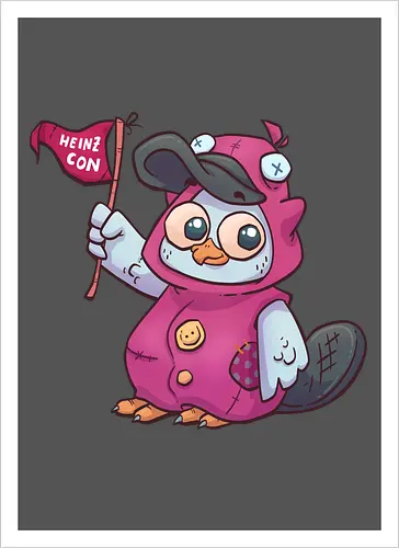 Heinzcon 2025 - heinz, heinzcon, eule, orkenspaltertv - Artprint