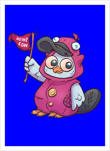 Heinzcon 2025 - heinz, heinzcon, eule, orkenspaltertv - Artprint