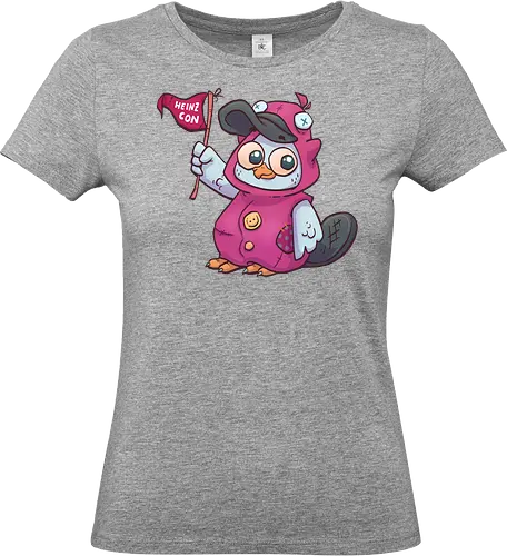 Heinzcon 2025 - heinz, heinzcon, eule, orkenspaltertv - Standard T-Shirt (Women)