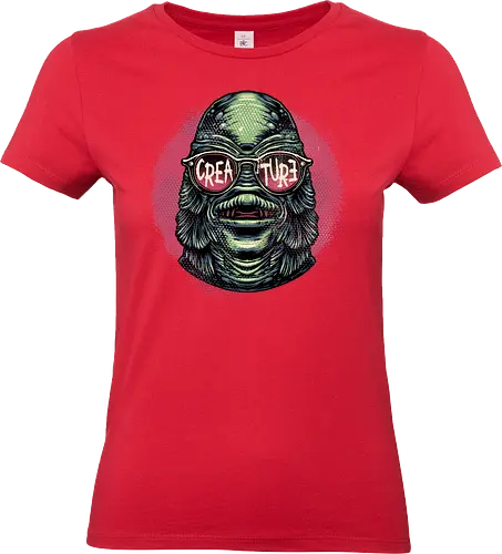 Creature Feature - Horror, Halloween, creatures, monsters, monster, movie, film, classic horror - Standard T-Shirt (Women)