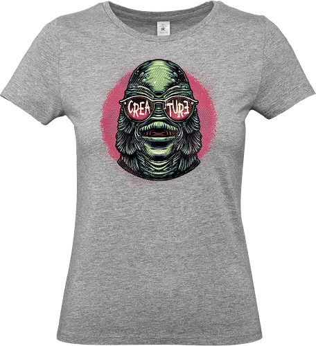 Creature Feature - Horror, Halloween, creatures, monsters, monster, movie, film, classic horror - Standard T-Shirt (Women)