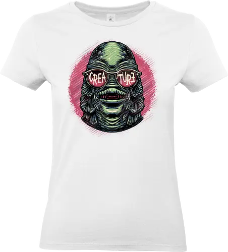 Creature Feature - Horror, Halloween, creatures, monsters, monster, movie, film, classic horror - Standard T-Shirt (Women)