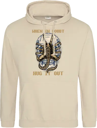 When in doubt hug it out