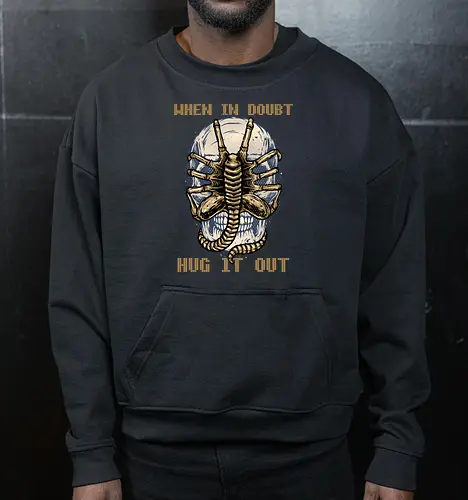 When in doubt hug it out