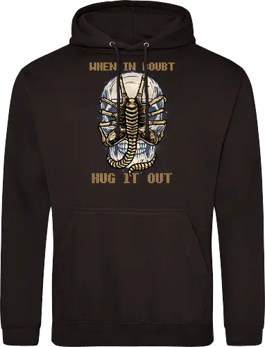 When in doubt hug it out