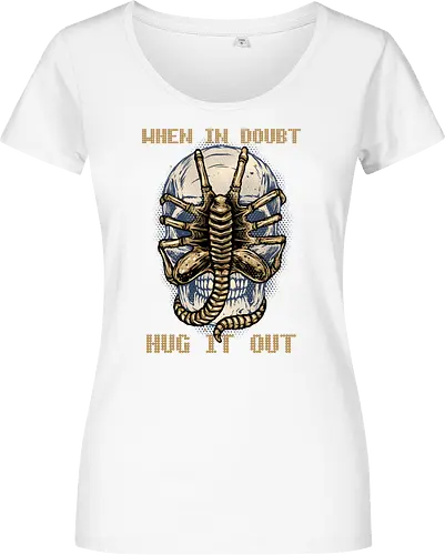 When in doubt hug it out