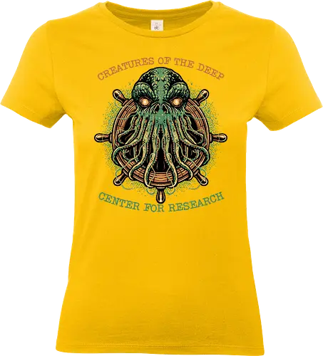 Creatures of the Deep - Novel, book, creature, fictional, fiction, character, cosmic, creatures - Standard T-Shirt (Women)