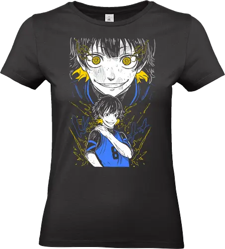 Meguru Bachira - Blue Lock - Kawaii, Anime, Manga, Tokyo, Angry, Japanese Art, Aesthetic, Manga Style, Zylixzen, Aggressive, Gamer, Otaku, Gift, Cool - Standard T-Shirt (Women)