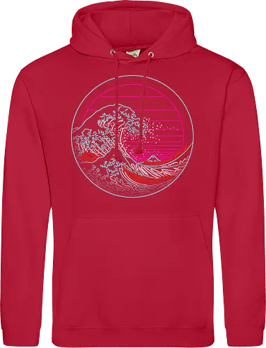 Great Neon Wave Circle