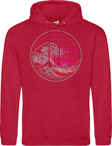 Great Neon Wave Circle