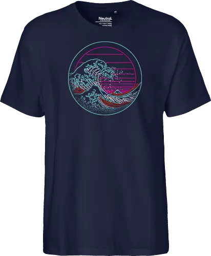 Great Neon Wave Circle