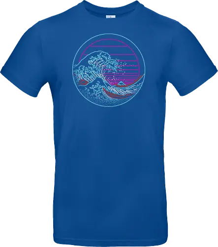 Great Neon Wave Circle