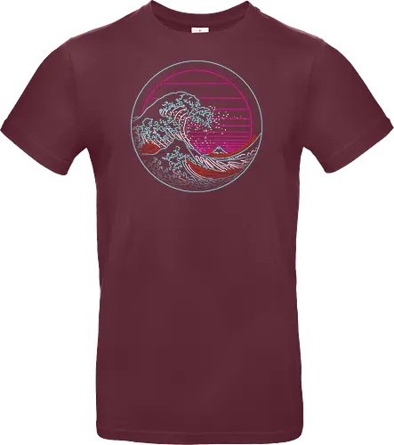 Great Neon Wave Circle