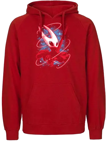 Shadow Hornet - knight, hornet, gaming, games, gamer, video games, vintage, japanese, magical, magic, video gaming, silksong, silk song, Bug Knight, hollow knight silksong - Fairtrade Hoodie