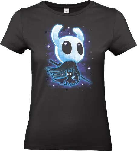 Shadow Knight - knight, hornet, gaming, games, gamer, video games, vintage, japanese, magical, magic, video gaming, silksong, Bug Knight, hollow knight silksong, silk song - Standard T-Shirt (Women)