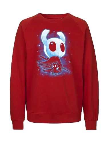 Shadow Knight - knight, hornet, gaming, games, gamer, video games, vintage, japanese, magical, magic, video gaming, silksong, Bug Knight, hollow knight silksong, silk song - Fairtrade Sweatshirt