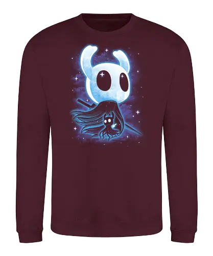 Shadow Knight - knight, hornet, gaming, games, gamer, video games, vintage, japanese, magical, magic, video gaming, silksong, Bug Knight, hollow knight silksong, silk song - Sweatshirt