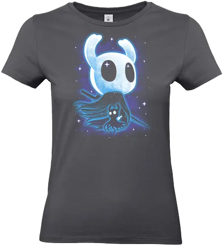 Shadow Knight - knight, hornet, gaming, games, gamer, video games, vintage, japanese, magical, magic, video gaming, silksong, Bug Knight, hollow knight silksong, silk song - Standard T-Shirt (Women)