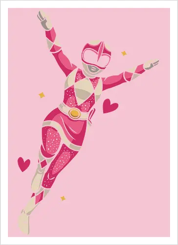 Pink Ranger Power Up