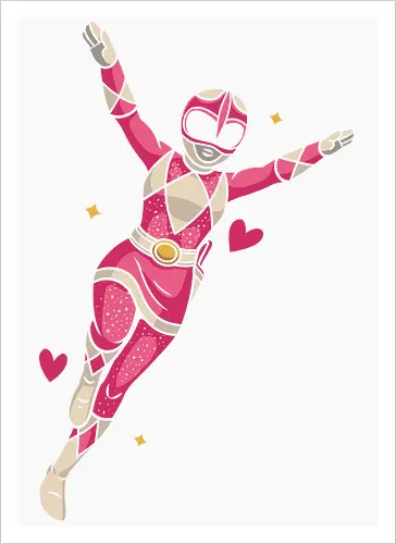 Pink Ranger Power Up
