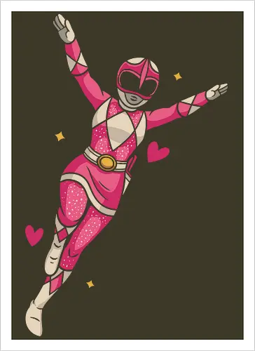 Pink Ranger Power Up