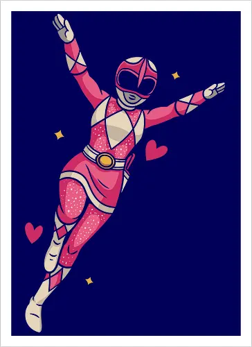 Pink Ranger Power Up