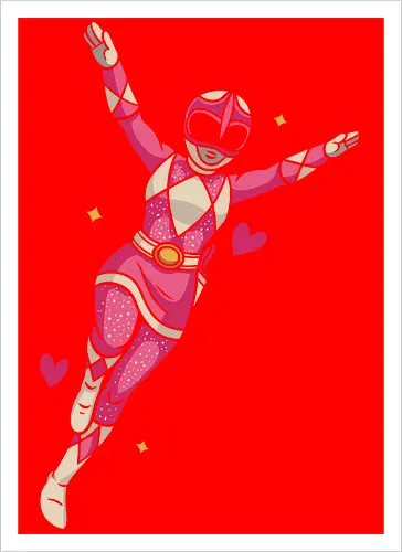 Pink Ranger Power Up