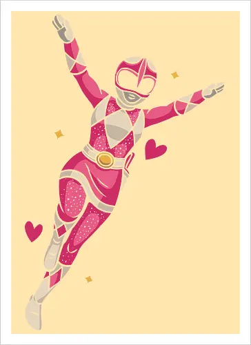 Pink Ranger Power Up