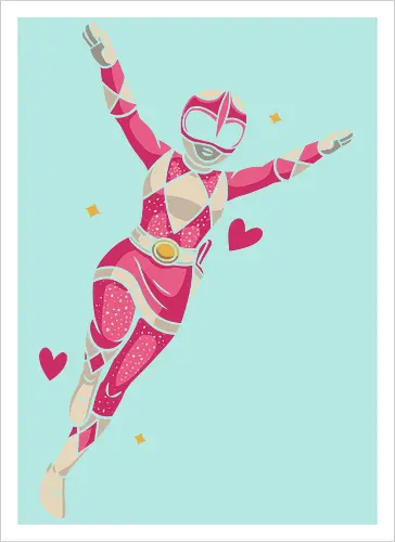 Pink Ranger Power Up