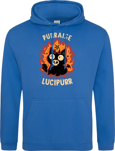 Demon Cat Lucipurr - Funny Gothic Kitten