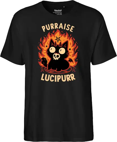 Demon Cat Lucipurr - Funny Gothic Kitten