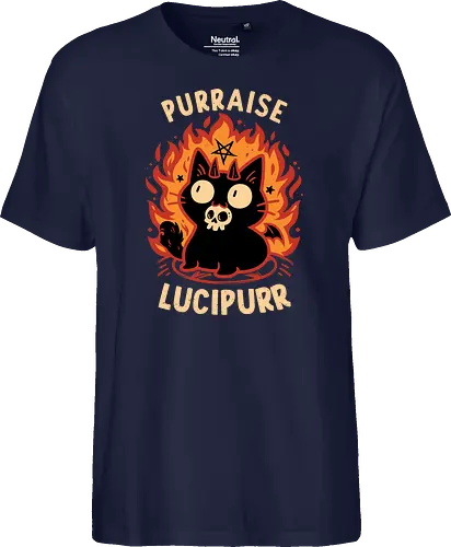 Demon Cat Lucipurr - Funny Gothic Kitten
