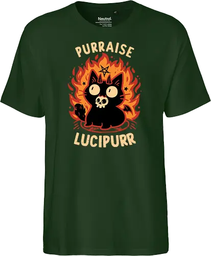 Demon Cat Lucipurr - Funny Gothic Kitten