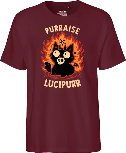 Demon Cat Lucipurr - Funny Gothic Kitten