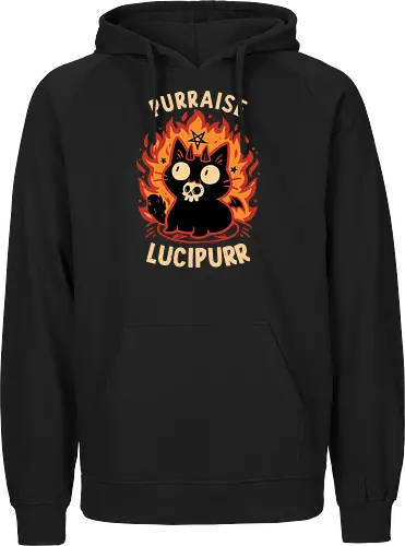 Demon Cat Lucipurr - Funny Gothic Kitten