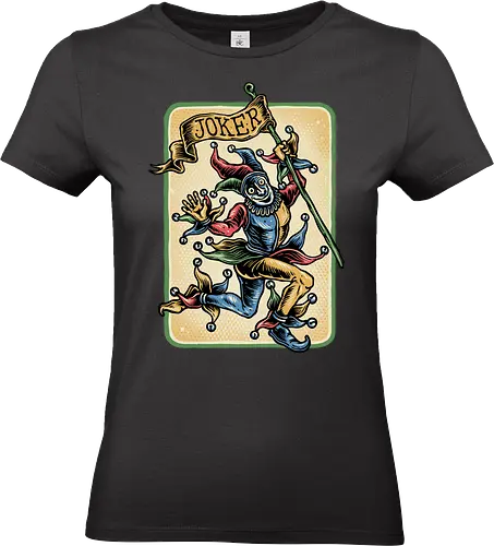The Dance of the Joker - TV show, TV series, joker, cards, thriller, game, survival, drama - Standard T-Shirt (Women)