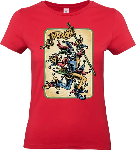 The Dance of the Joker - TV show, TV series, joker, cards, thriller, game, survival, drama - Standard T-Shirt (Women)