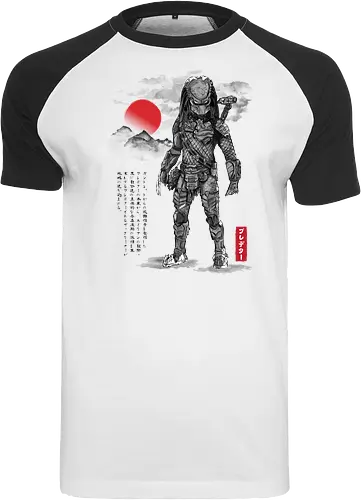 Wolf predator sumi e