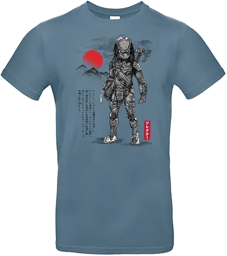 Wolf predator sumi e - predator, predator badlands, alien, halloween, japan, japanese art, sumi e, sci fi, movies - Standard T-Shirt