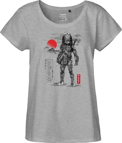 Wolf predator sumi e