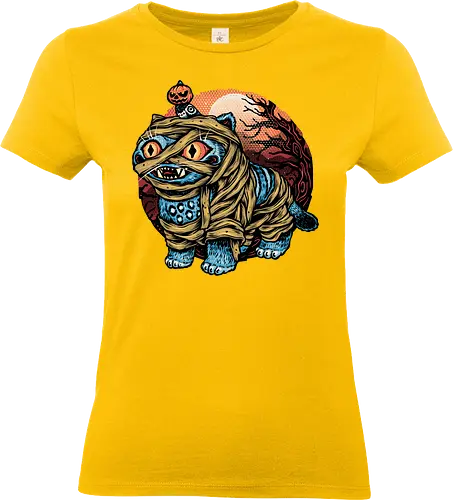 Derpy Mummy - Movie, hunter, demons, tiger, animal, cute, animation, animated, mummy - Standard T-Shirt (Women)