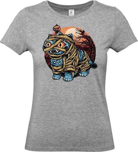 Derpy Mummy - Movie, hunter, demons, tiger, animal, cute, animation, animated, mummy - Standard T-Shirt (Women)