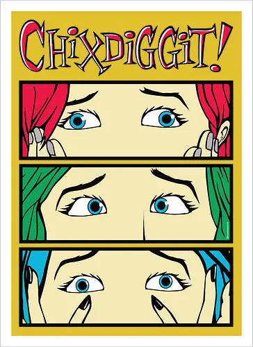 Chixdiggit! - Kanadischer Pop Punk - Exklusive Kunst - Loja MacacoRato