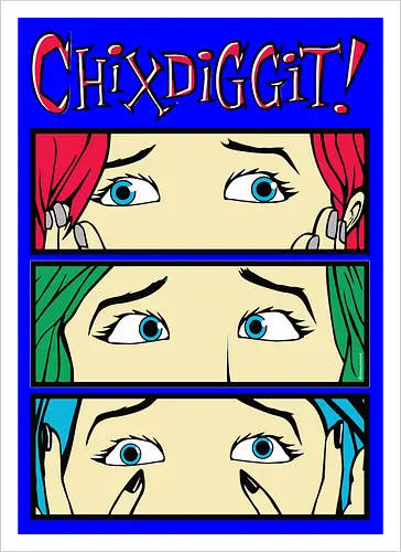 Chixdiggit! - Kanadischer Pop Punk - Exklusive Kunst - Loja MacacoRato