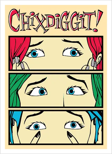 Chixdiggit! - Kanadischer Pop Punk - Exklusive Kunst - Loja MacacoRato